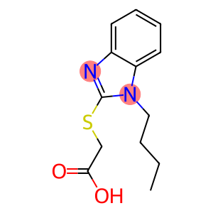 [(1-BUTYL-1H-BENZIMIDAZOL-2-YL)THIO]ACETIC ACID