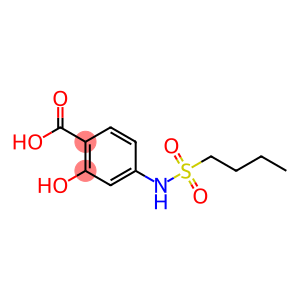 4-[(butylsulfonyl)amino]-2-hydroxybenzoic acid