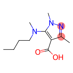 5-[butyl(methyl)amino]-1,3-dimethyl-1H-pyrazole-4-carboxylic acid