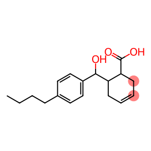 6-[(4-butylphenyl)(hydroxy)methyl]cyclohex-3-ene-1-carboxylic acid