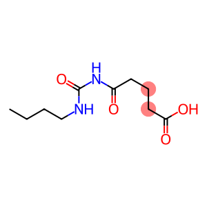 5-[(butylcarbamoyl)amino]-5-oxopentanoic acid