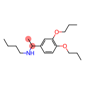 butyl[1-(3,4-dipropoxyphenyl)ethyl]amine