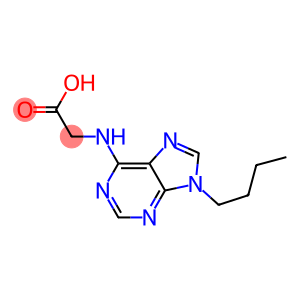 2-(9-BUTYL-9H-PURIN-6-YLAMINO)ACETIC ACID