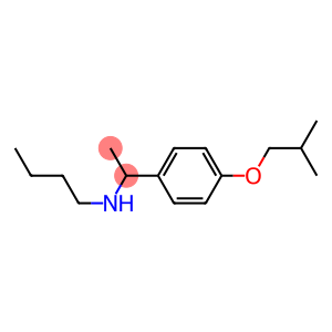 butyl({1-[4-(2-methylpropoxy)phenyl]ethyl})amine