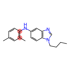 (1-BUTYL-1H-BENZOIMIDAZOL-5-YL)-(2,4-DIMETHYL-PHENYL)-AMINE