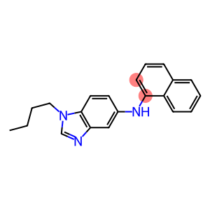 (1-BUTYL-1H-BENZOIMIDAZOL-5-YL)-NAPHTHALEN-1-YL-AMINE