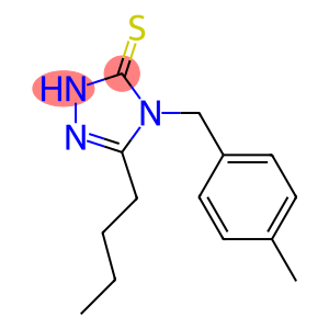 5-butyl-4-(4-methylbenzyl)-2,4-dihydro-3H-1,2,4-triazole-3-thione