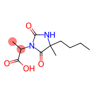 2-(4-butyl-4-methyl-2,5-dioxoimidazolidin-1-yl)propanoic acid