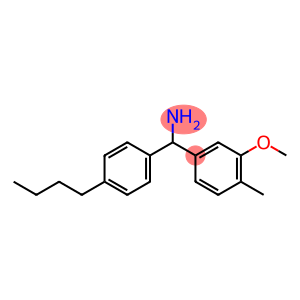 (4-butylphenyl)(3-methoxy-4-methylphenyl)methanamine