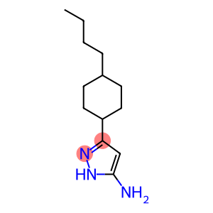 3-(4-butylcyclohexyl)-1H-pyrazol-5-amine