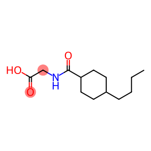 2-[(4-butylcyclohexyl)formamido]acetic acid