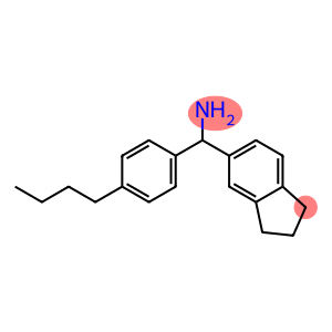 (4-butylphenyl)(2,3-dihydro-1H-inden-5-yl)methanamine