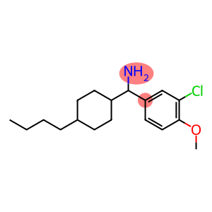 (4-butylcyclohexyl)(3-chloro-4-methoxyphenyl)methanamine