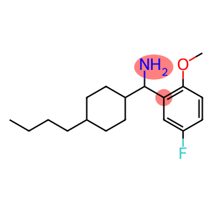 (4-butylcyclohexyl)(5-fluoro-2-methoxyphenyl)methanamine