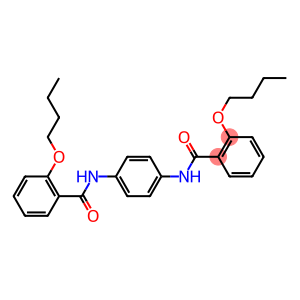 2-butoxy-N-{4-[(2-butoxybenzoyl)amino]phenyl}benzamide