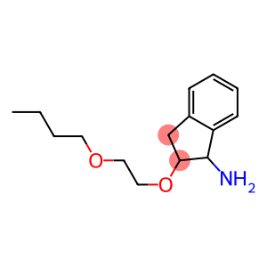 2-(2-butoxyethoxy)-2,3-dihydro-1H-inden-1-amine