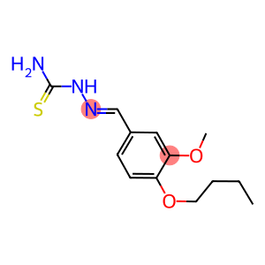 4-butoxy-3-methoxybenzaldehyde thiosemicarbazone