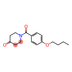 1-(4-butoxybenzoyl)piperidin-4-one