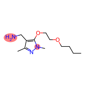 [5-(2-butoxyethoxy)-1,3-dimethyl-1H-pyrazol-4-yl]methanamine