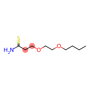 3-(2-butoxyethoxy)propanethioamide