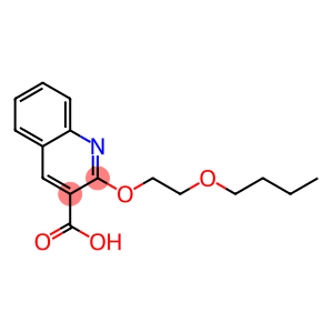 2-(2-butoxyethoxy)quinoline-3-carboxylic acid