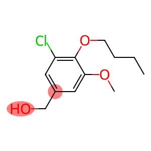 (4-butoxy-3-chloro-5-methoxyphenyl)methanol