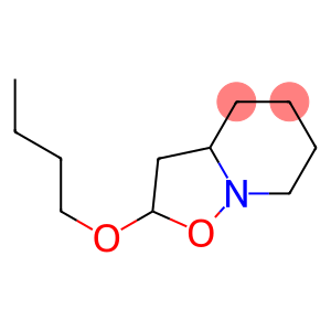 2-Butoxy-3,3a,4,5,6,7-hexahydro-2H-isoxazolo[2,3-a]pyridine