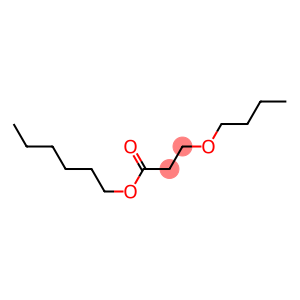 3-Butoxypropionic acid hexyl ester