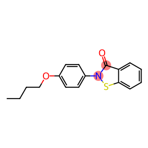 2-(4-Butoxyphenyl)-1,2-benzisothiazol-3(2H)-one