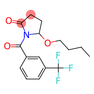 5-butoxy-1-[3-(trifluoromethyl)benzoyl]pyrrolidin-2-one