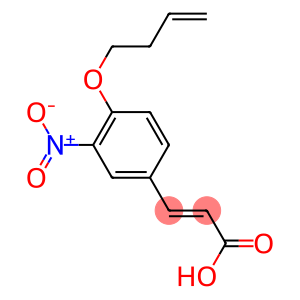 3-[4-(but-3-en-1-yloxy)-3-nitrophenyl]prop-2-enoic acid