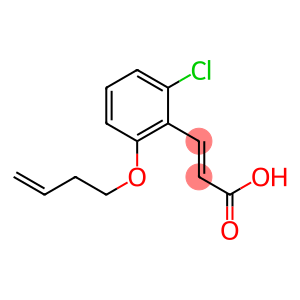 3-[2-(but-3-en-1-yloxy)-6-chlorophenyl]prop-2-enoic acid