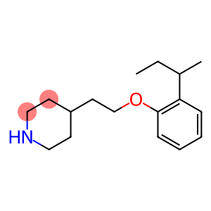 4-{2-[2-(butan-2-yl)phenoxy]ethyl}piperidine