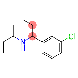 butan-2-yl[1-(3-chlorophenyl)propyl]amine