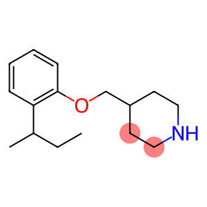 4-[2-(butan-2-yl)phenoxymethyl]piperidine