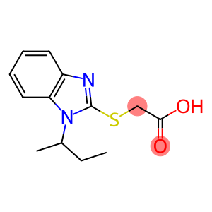 2-{[1-(butan-2-yl)-1H-1,3-benzodiazol-2-yl]sulfanyl}acetic acid