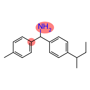 [4-(butan-2-yl)phenyl](4-methylphenyl)methanamine