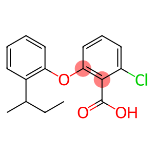 2-[2-(butan-2-yl)phenoxy]-6-chlorobenzoic acid