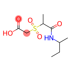 2-{[1-(butan-2-ylcarbamoyl)ethane]sulfonyl}acetic acid