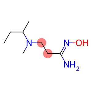 3-[butan-2-yl(methyl)amino]-N'-hydroxypropanimidamide