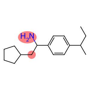 1-[4-(butan-2-yl)phenyl]-2-cyclopentylethan-1-amine