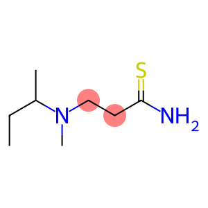 3-[butan-2-yl(methyl)amino]propanethioamide