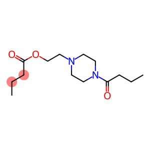 2-(4-butanoylpiperazinyl)ethyl butanoate