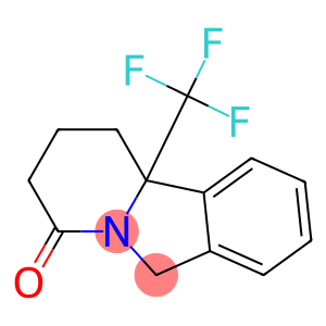 1,2,6,10B-TETRAHYDRO-10B-(TRIFLUOROMETHYL)PYRIDO-[2,1-A]-ISOINDOL-4(3H)-ONE