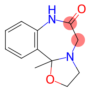 2,3,7,11b-Tetrahydro-11b-methyloxazolo[3,2-d][1,4]benzodiazepin-6(5H)-one