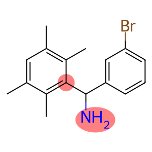 (3-bromophenyl)(2,3,5,6-tetramethylphenyl)methanamine