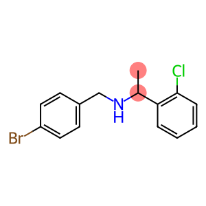 [(4-bromophenyl)methyl][1-(2-chlorophenyl)ethyl]amine