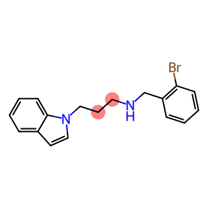 [(2-bromophenyl)methyl][3-(1H-indol-1-yl)propyl]amine