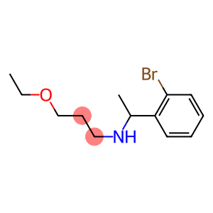 [1-(2-bromophenyl)ethyl](3-ethoxypropyl)amine