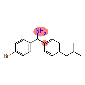 (4-bromophenyl)[4-(2-methylpropyl)phenyl]methanamine